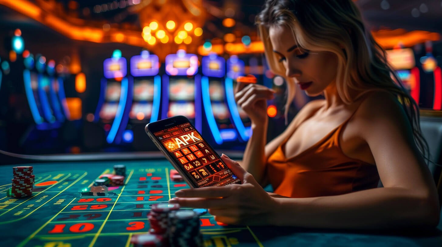 New poker variant game table view with digital cards and chips